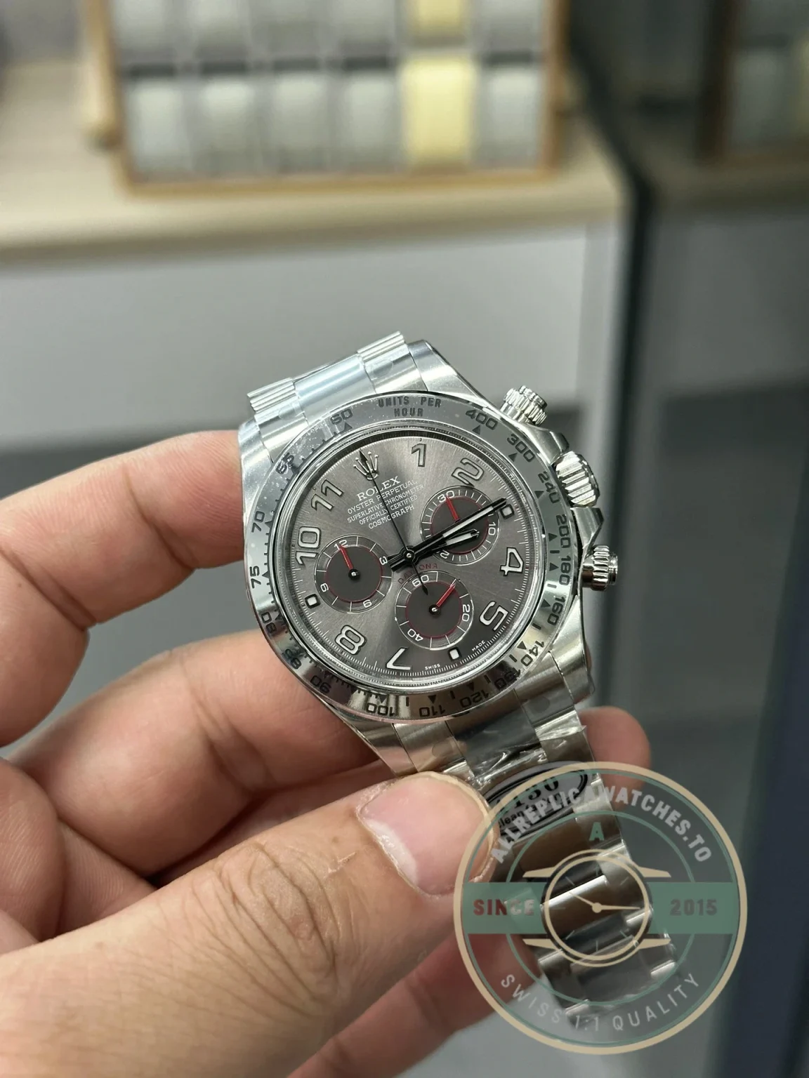 Replica Rolex Daytona 116519 40mm White Gold - Affordable Luxury Replica Timepiece