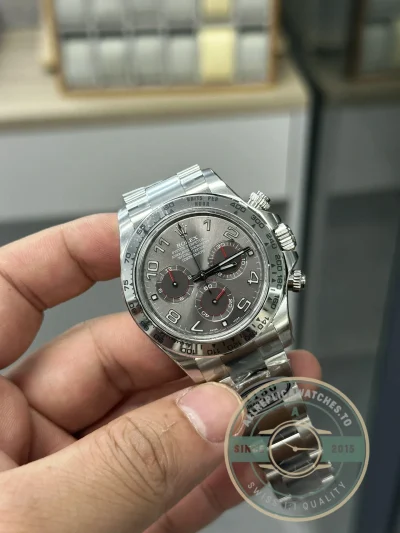 Replica Rolex Daytona 116519 40mm White Gold - Affordable Luxury Replica Timepiece