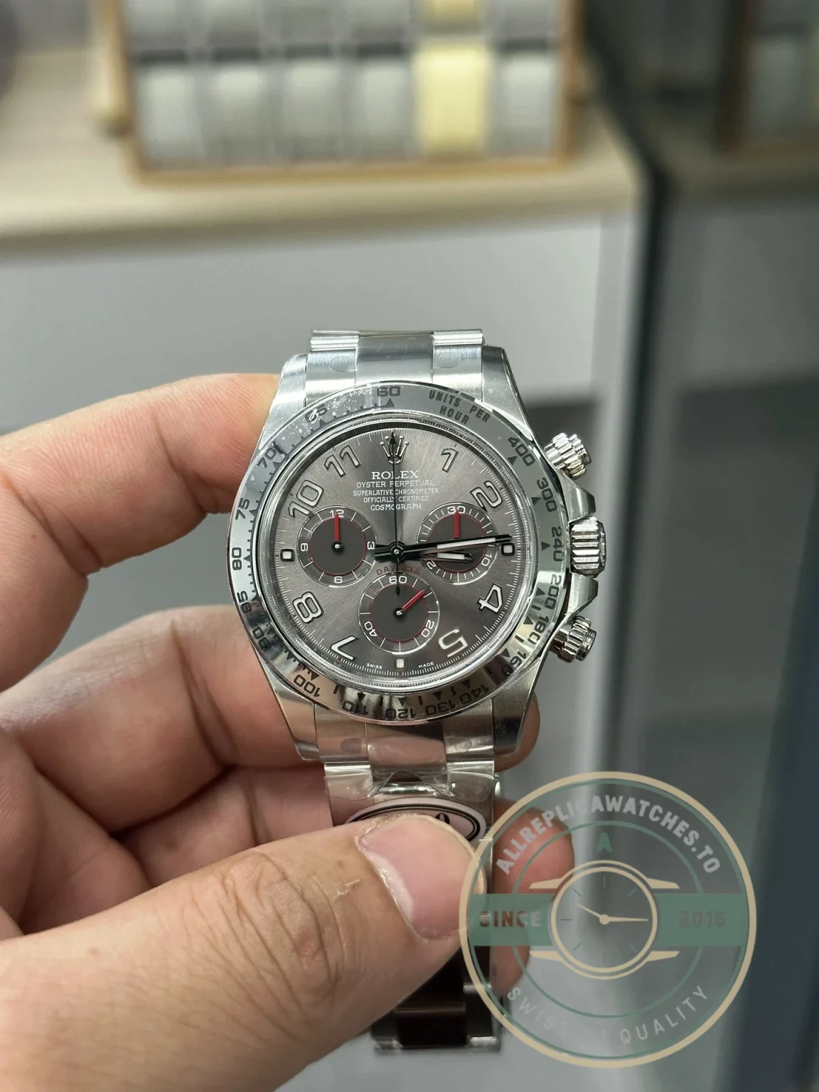Replica Rolex Daytona 116519 40mm White Gold - Top-Tier Swiss Replica Watch