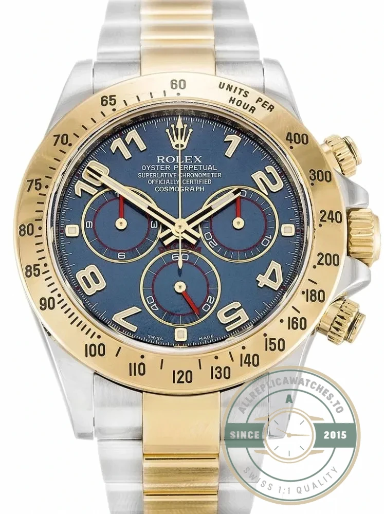 Replica Rolex Daytona 116523 40mm Blue Dial - Budget Luxury Replica Watch
