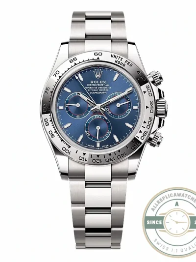 Replica Rolex Daytona 40 mm 126509 Bright Blue Dial - Factory Super Clone Watch