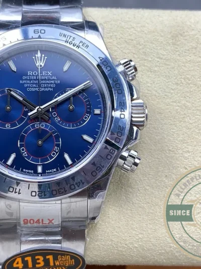 Replica Rolex Daytona 40 mm 126509 Bright Blue Dial - Affordable Luxury Replica Timepiece