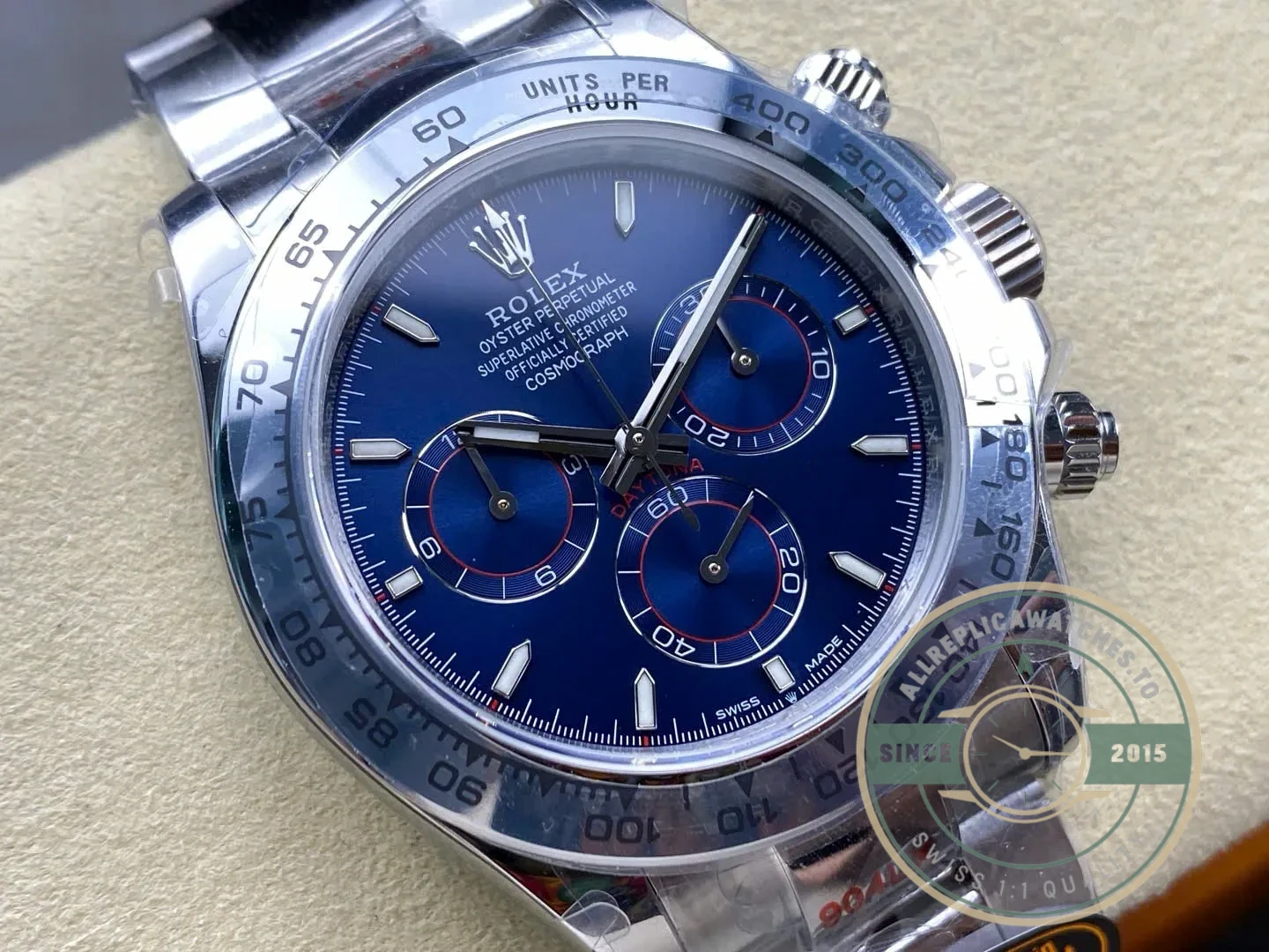 Replica Rolex Daytona 40 mm 126509 Bright Blue Dial - 1:1 Swiss Replica Watch