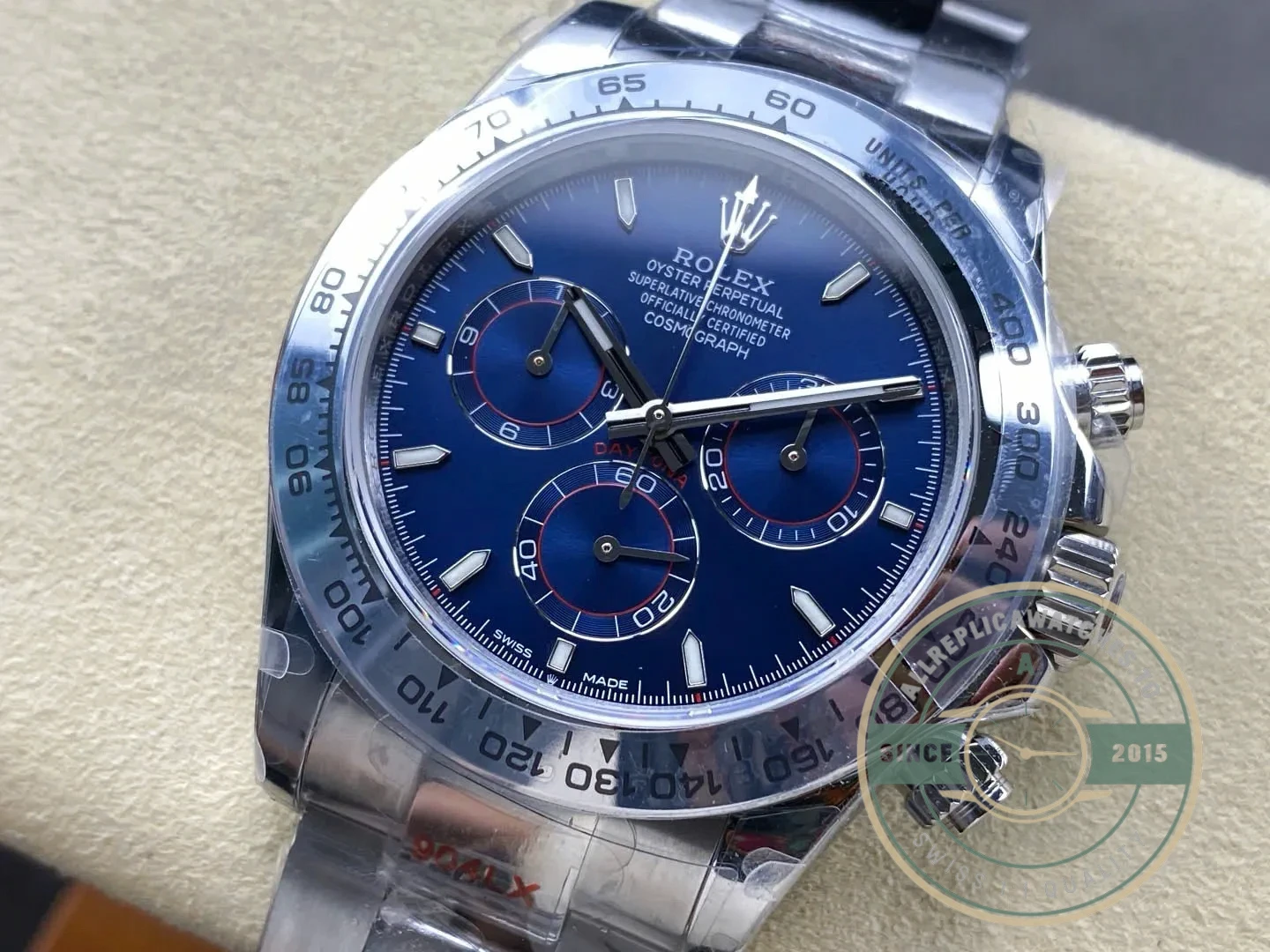 Replica Rolex Daytona 40 mm 126509 Bright Blue Dial - Factory Super Clone Watch