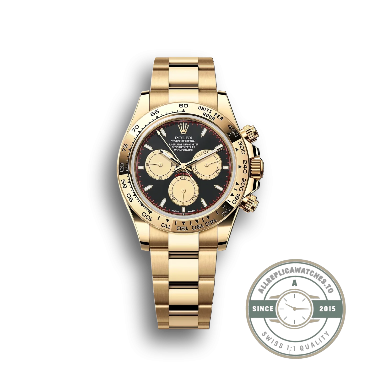 Replica Rolex Daytona 40mm Intense Black Dial 126508 - Swiss-Made Clone Watch