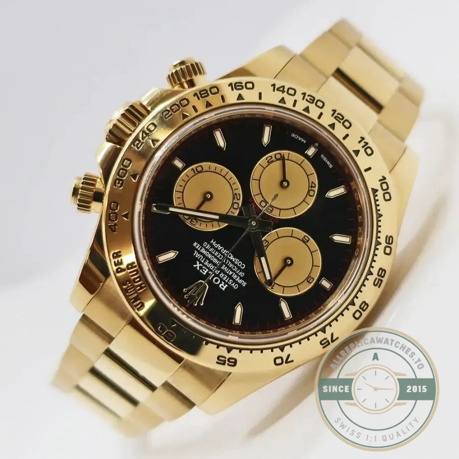 Replica Rolex Daytona 40mm Intense Black Dial 126508 - Affordable Super Clone Watch