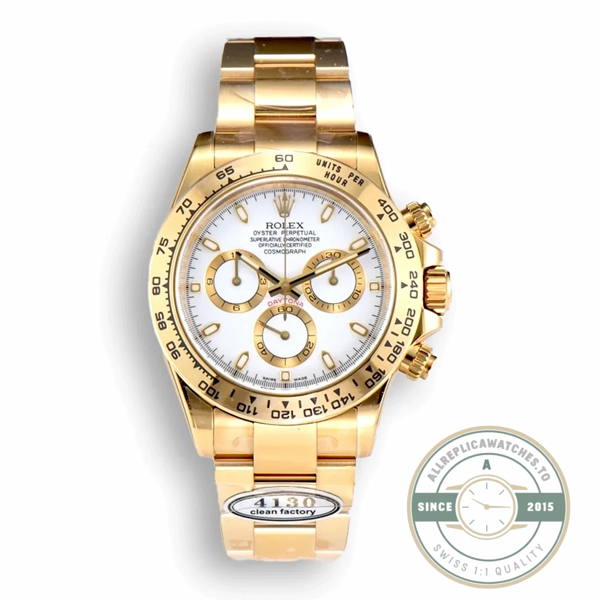Replica Rolex Daytona m116508-0001 40mm - Swiss-Made Clone Watch
