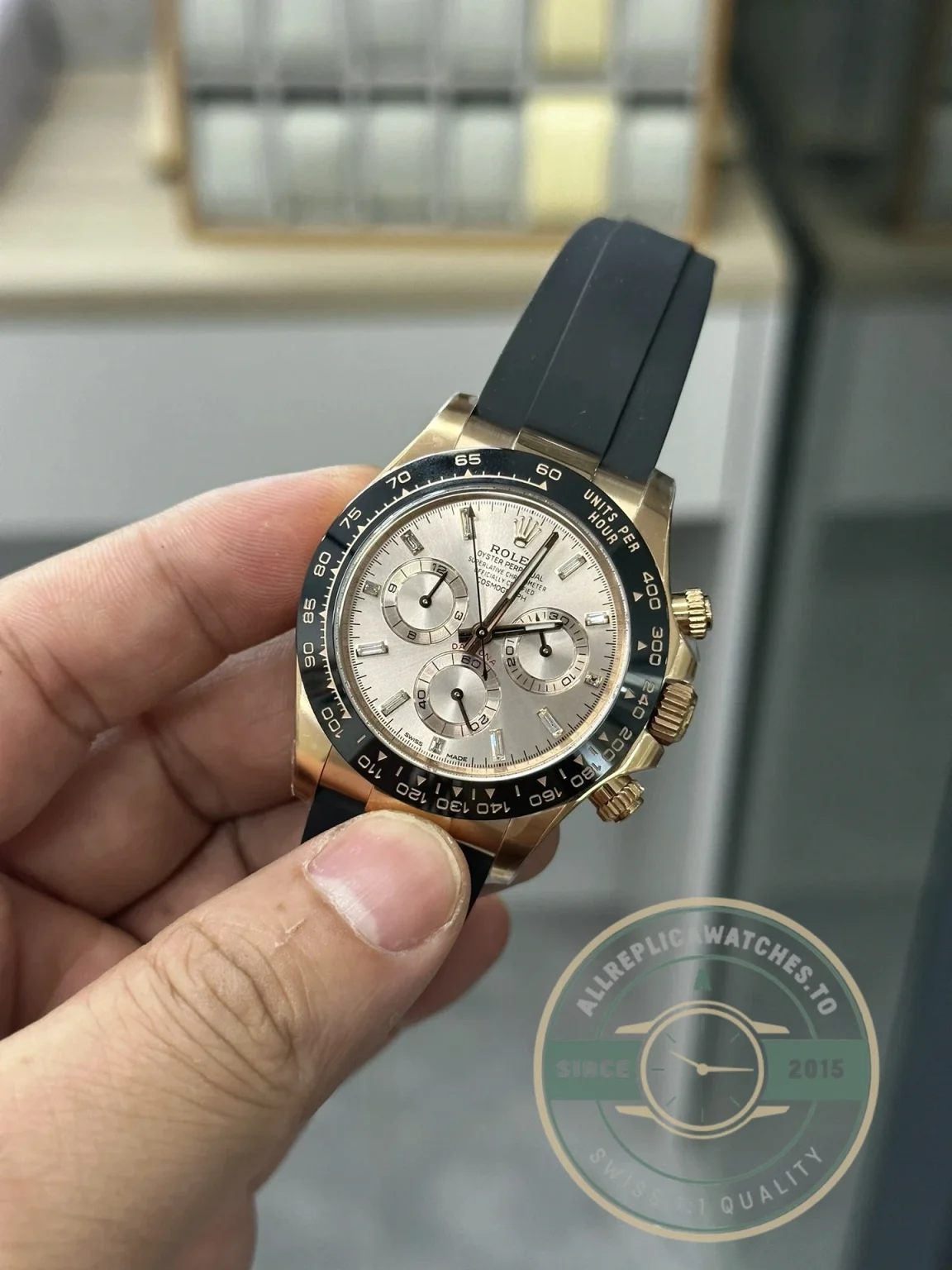 Replica Rolex Daytona m116515ln-0061 40mm - Premium Super Clone Watch