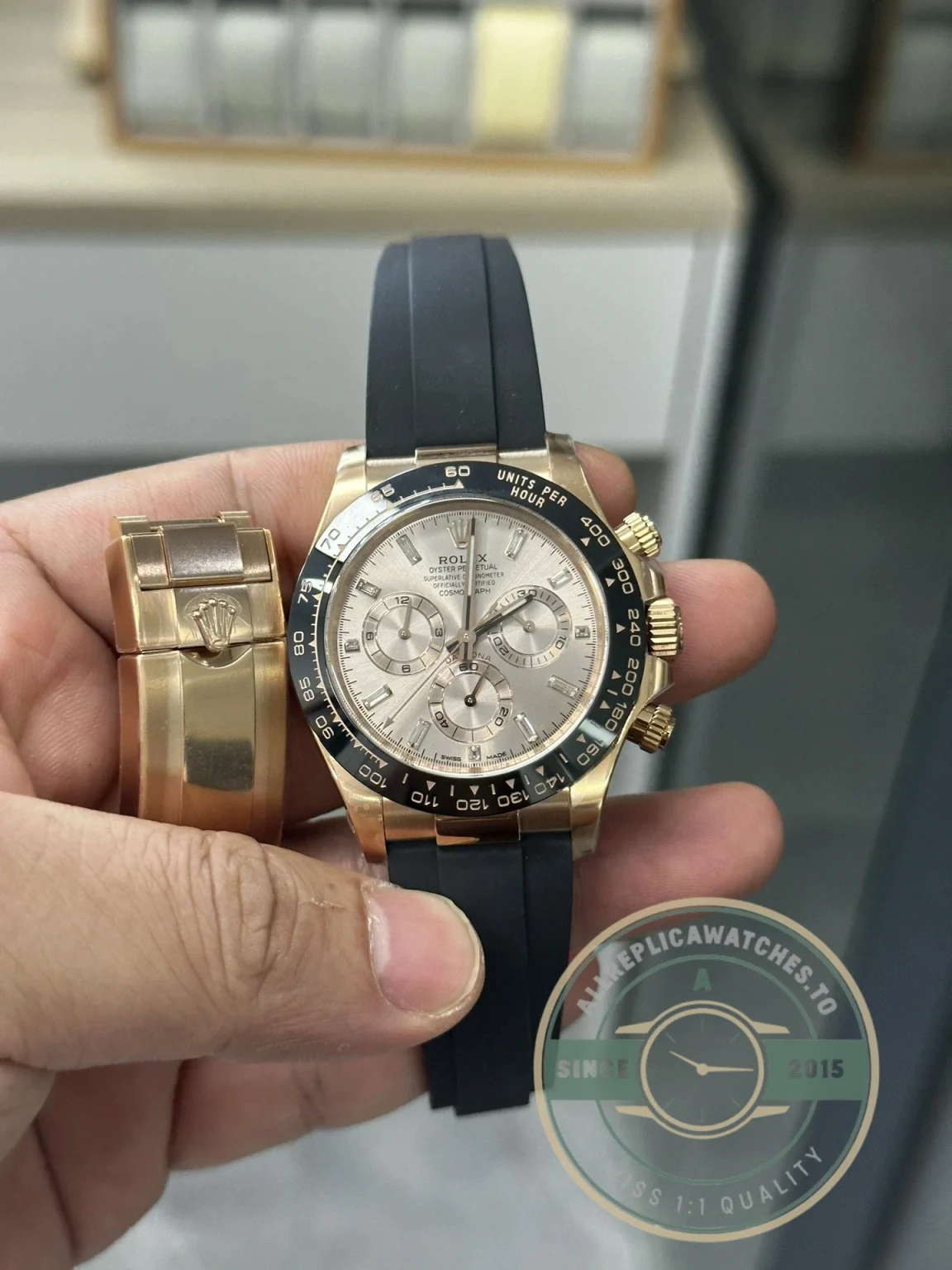 Replica Rolex Daytona m116515ln-0061 40mm - Factory Super Clone Watch