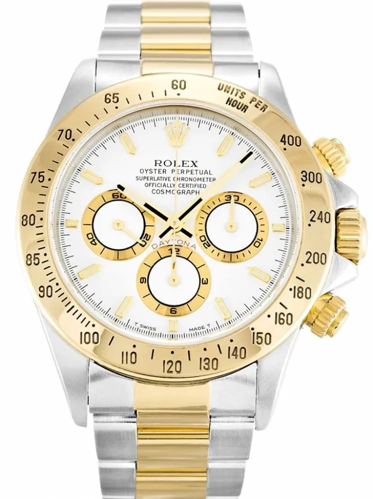 Replica Rolex Replica Rolex Daytona 38mm Dial White 16523 - High-Grade Replica Watch