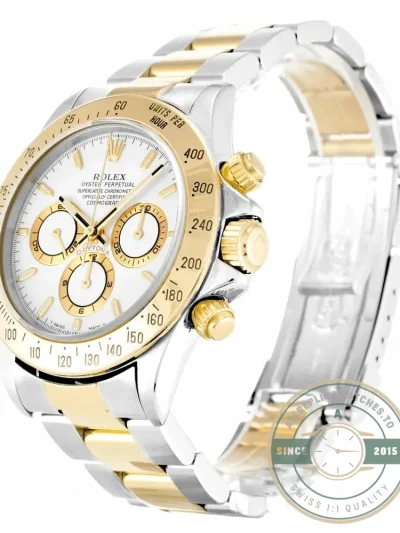 Replica Rolex Replica Rolex Daytona 38mm Dial White 16523 - High-Grade Replica Watch