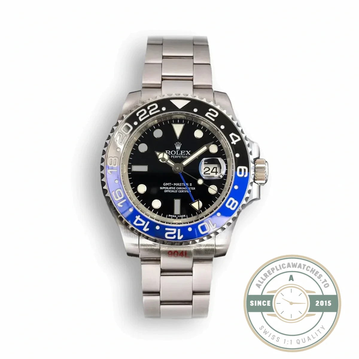 Replica Rolex GMT-Master II 116710BLNR-0002 40mm - Swiss-Made Clone Watch