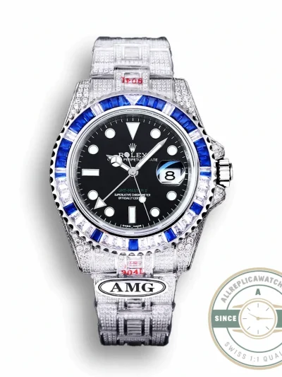 Replica Rolex GMT-Master II 40mm 116710BLNR Dial Black - Top-Tier Swiss Replica Watch