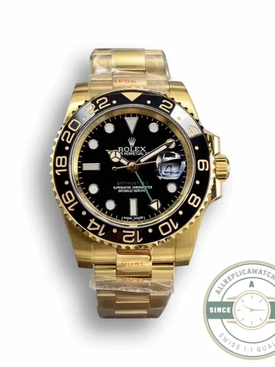 Replica Rolex GMT-Master II 40mm Black Dial 126710BLRO-0001 - Factory Super Clone Watch