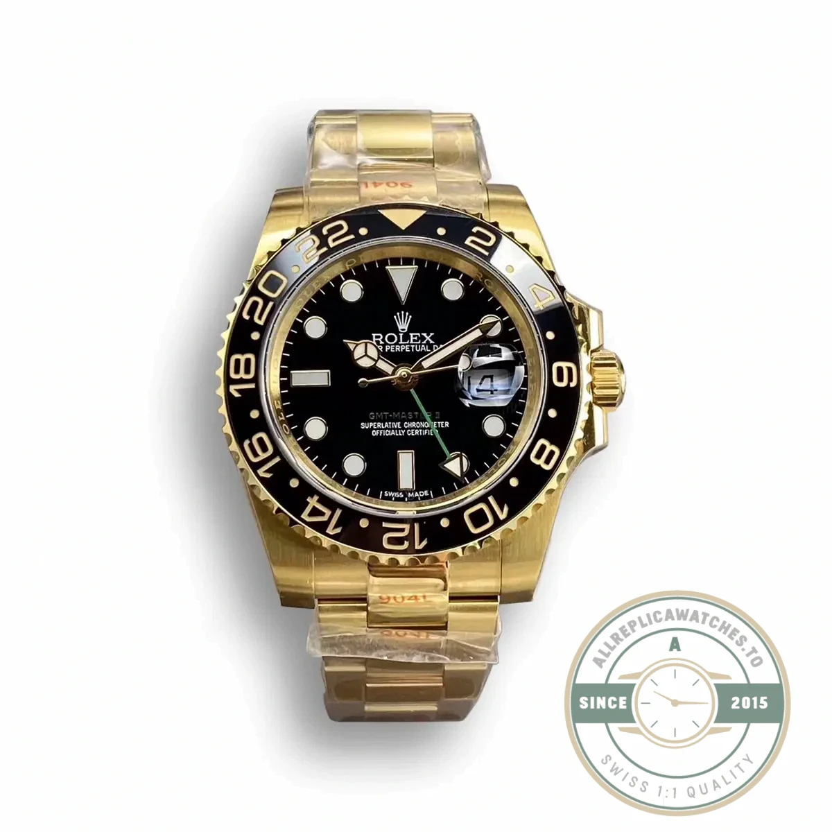 Replica Rolex GMT-Master II 40mm Black Dial 126710BLRO-0001 - Factory Super Clone Watch