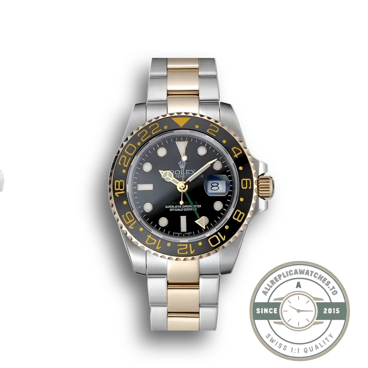 Replica Rolex GMT-Master II 40mm Dial Black 116713 - High-Grade Replica Watch
