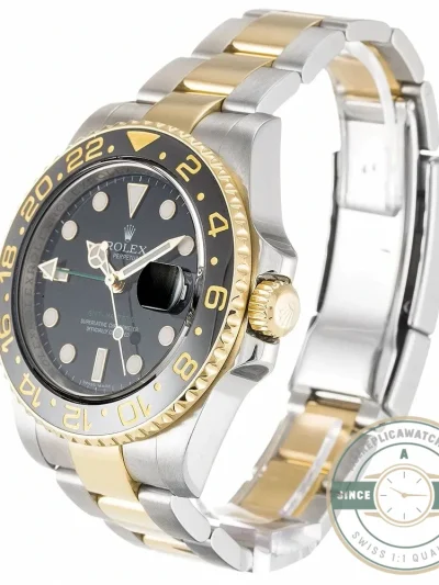 Replica Rolex GMT-Master II 40mm Dial Black 116713 - Best Quality Replica Watch