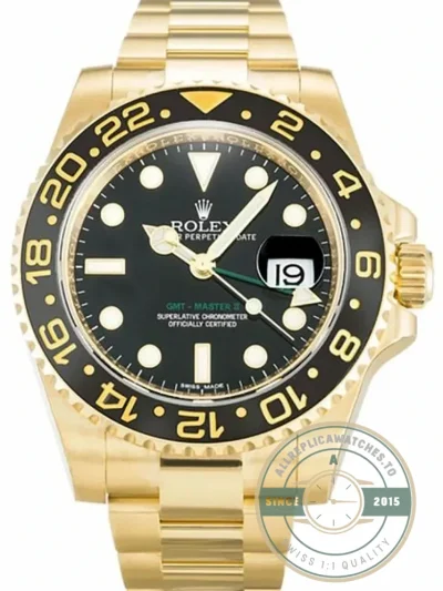 Replica Rolex GMT-Master II 40mm Dial Black 116718 - Affordable Luxury Replica Timepiece