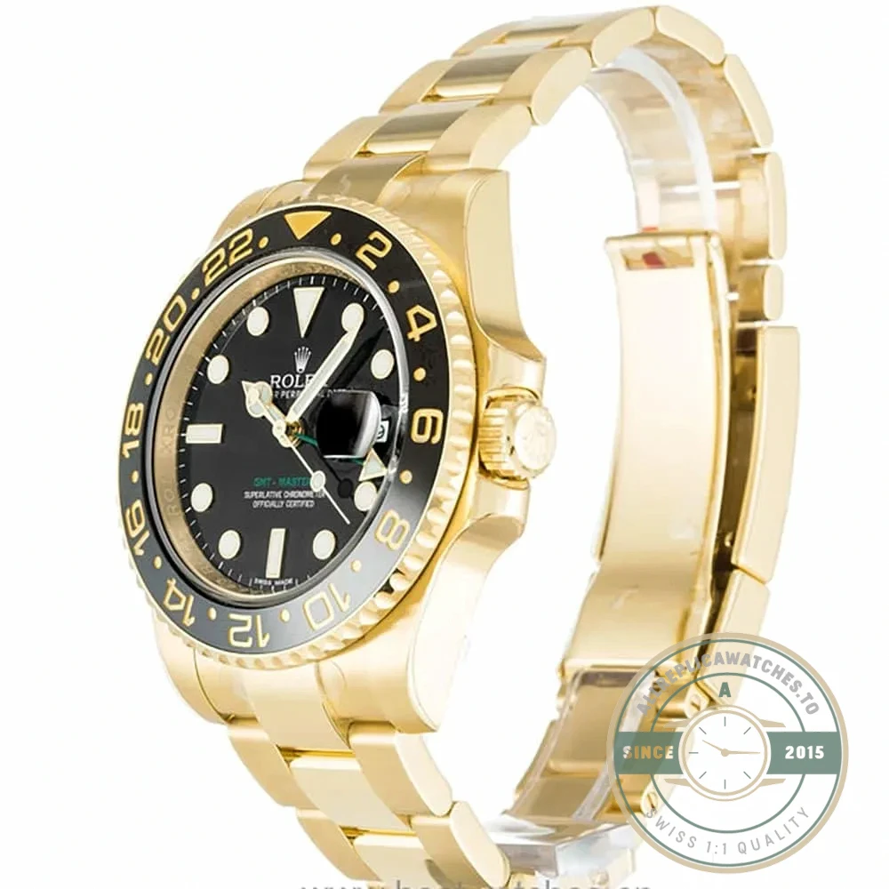 Replica Rolex GMT-Master II 40mm Dial Black 116718 - High-Grade Replica Watch