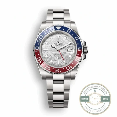Replica Rolex GMT-Master II Meteorite Dial 126719BLRO "Superman" Oyster - High-Grade Replica Watch