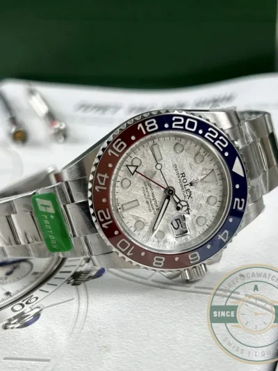 Replica Rolex GMT-Master II Meteorite Dial 126719BLRO "Superman" Oyster - High-Grade Replica Watch