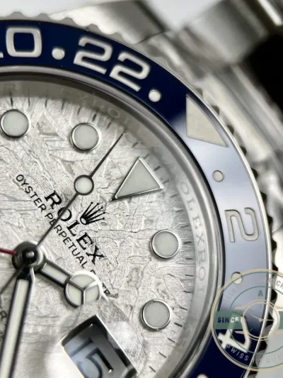 Replica Rolex GMT-Master II Meteorite Dial 126719BLRO "Superman" Oyster - Affordable Super Clone Watch