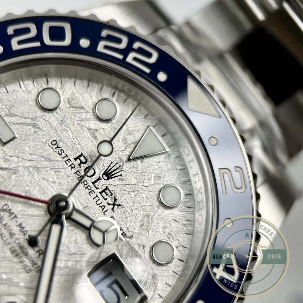 Replica Rolex GMT-Master II Meteorite Dial 126719BLRO "Superman" Oyster - Affordable Super Clone Watch