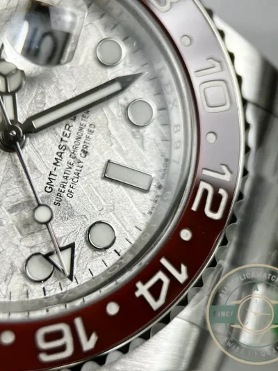 Replica Rolex GMT-Master II Meteorite Dial 126719BLRO "Superman" Oyster - Premium Super Clone Watch