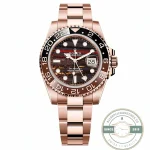 Replica Rolex GMT-Master II Tiger Iron Dial 40mm 126715CHNR - Budget Luxury Replica Watch