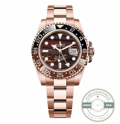Replica Rolex GMT-Master II Tiger Iron Dial 40mm 126715CHNR - Budget Luxury Replica Watch