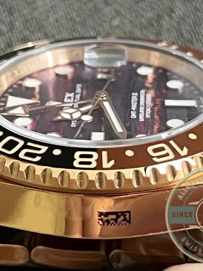Replica Rolex GMT-Master II Tiger Iron Dial 40mm 126715CHNR - Factory Super Clone Watch