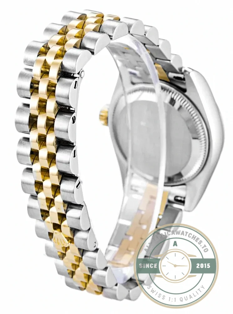 Replica Rolex Lady-Datejust 179173 26mm Silver Dial Two Tone - Swiss-Made Clone Watch