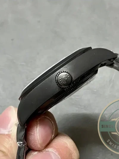 Replica Rolex Milgauss Label Noir Oyster Tourbillon 116400 - Affordable Luxury Replica Timepiece