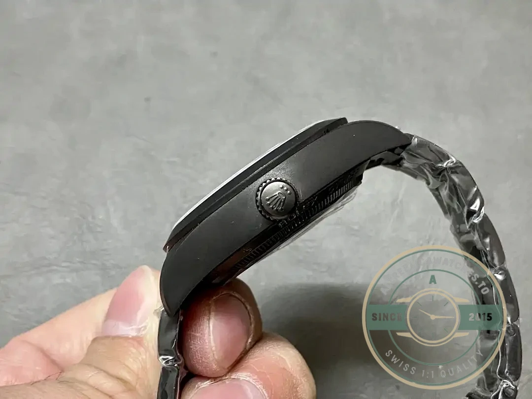 Replica Rolex Milgauss Label Noir Oyster Tourbillon 116400 - Affordable Luxury Replica Timepiece