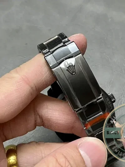 Replica Rolex Milgauss Label Noir Oyster Tourbillon 116400 - High-Grade Replica Watch