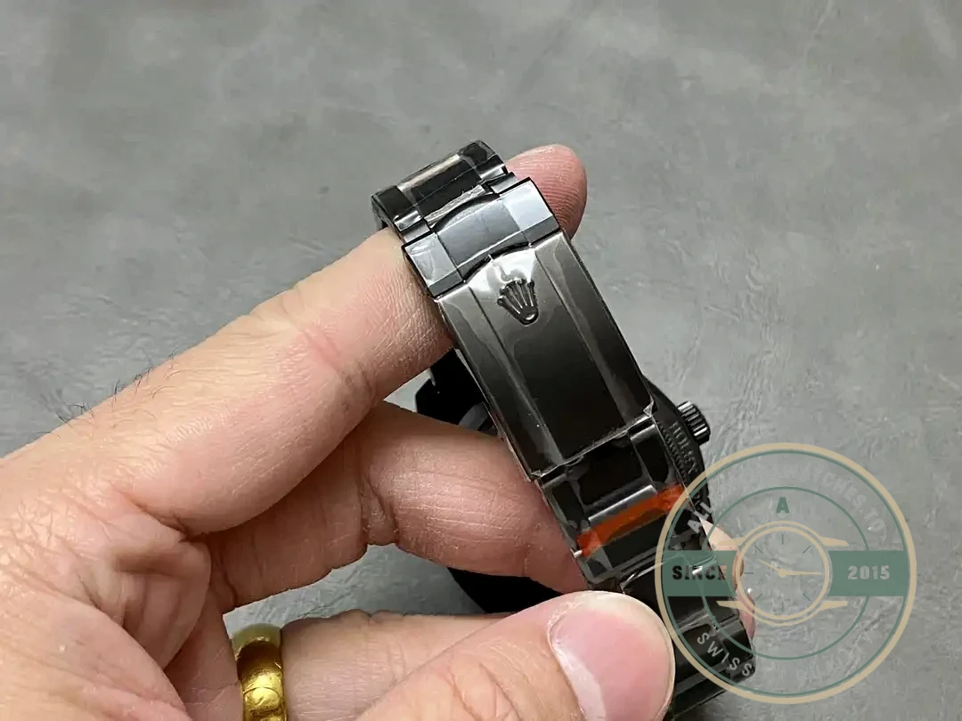 Replica Rolex Milgauss Label Noir Oyster Tourbillon 116400 - High-Grade Replica Watch