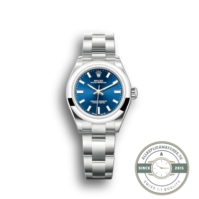 Replica Rolex Oyster Perpetual Lady 28mm Dial Blue 276200 - Premium Super Clone Watch