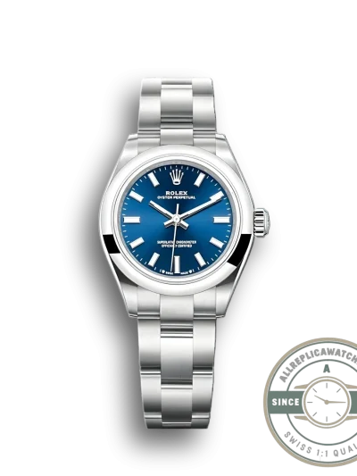 Replica Rolex Oyster Perpetual Lady 28mm Dial Blue 276200 - Premium Super Clone Watch