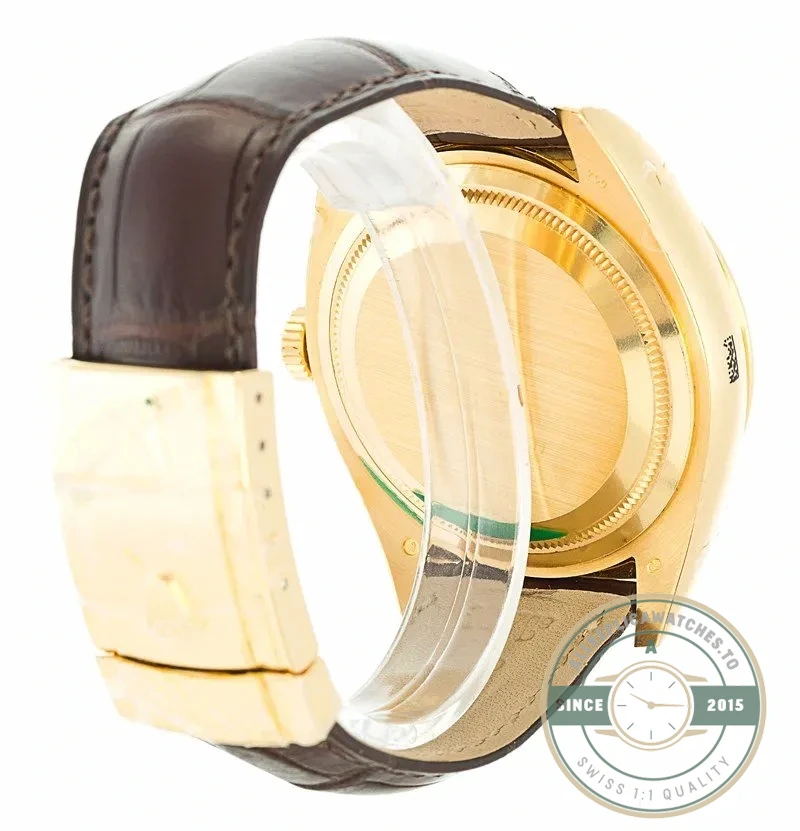 Replica Rolex Sky-Dweller 326138 42mm Gold Dial - High-Grade Replica Watch