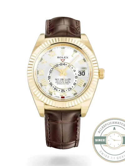 Replica Rolex Sky-Dweller 326138 42mm Silver Dial - Budget Luxury Replica Watch