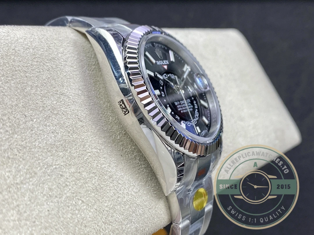 Replica Rolex Sky-Dweller m326934 42mm Black Dial - Swiss-Made Clone Watch