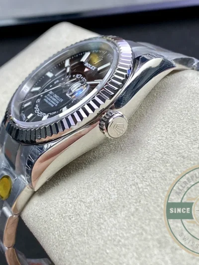 Replica Rolex Sky-Dweller m326934 42mm Black Dial - Affordable Luxury Replica Timepiece