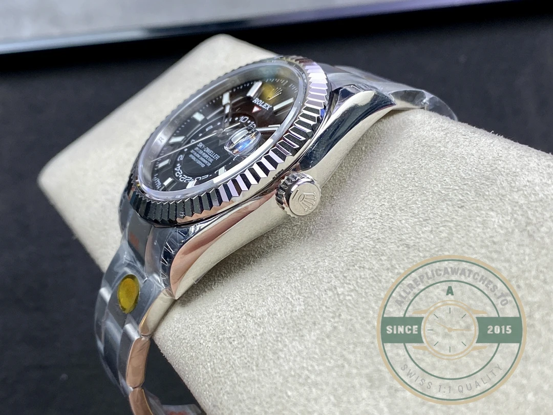 Replica Rolex Sky-Dweller m326934 42mm Black Dial - Affordable Luxury Replica Timepiece