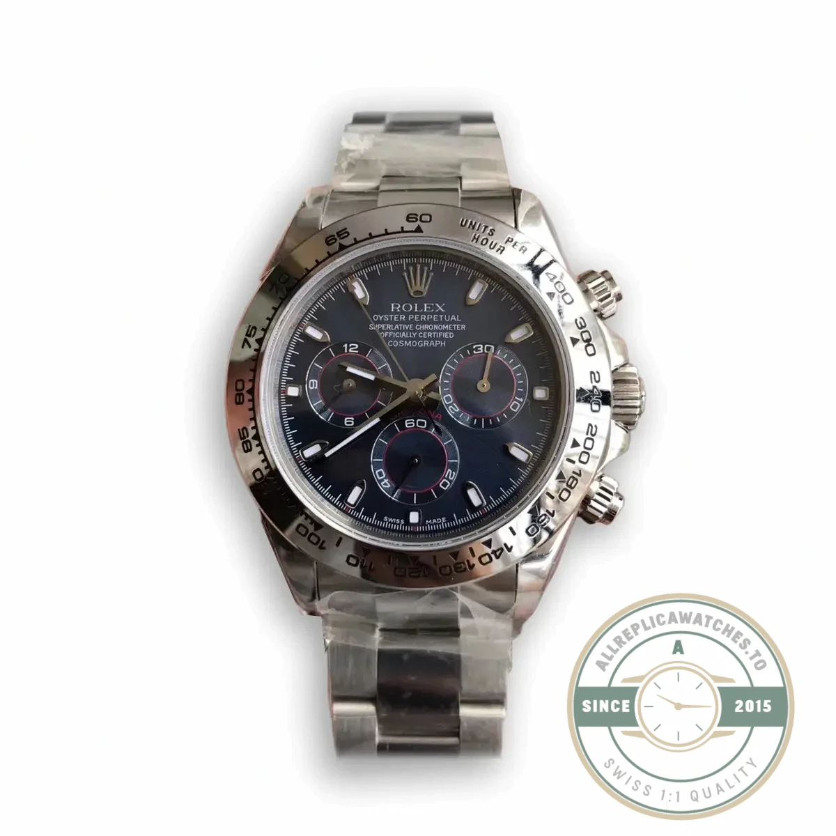 Replica Rolex Super Universe Chronograph Daytona 116500 Navy Blue Dial - 1:1 Swiss Replica Watch
