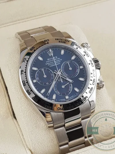 Replica Rolex Super Universe Chronograph Daytona 116500 Navy Blue Dial - Budget Luxury Replica Watch