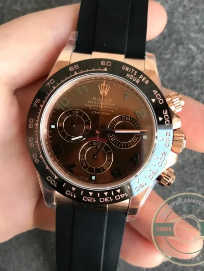 Replica Rolex Super Universe Chronograph Daytona 116515 Coffee Dial - Swiss-Made Clone Watch