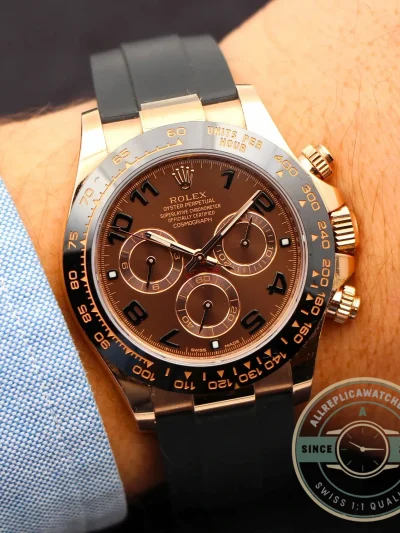 Replica Rolex Super Universe Chronograph Daytona 116515 Coffee Dial - Swiss-Made Clone Watch