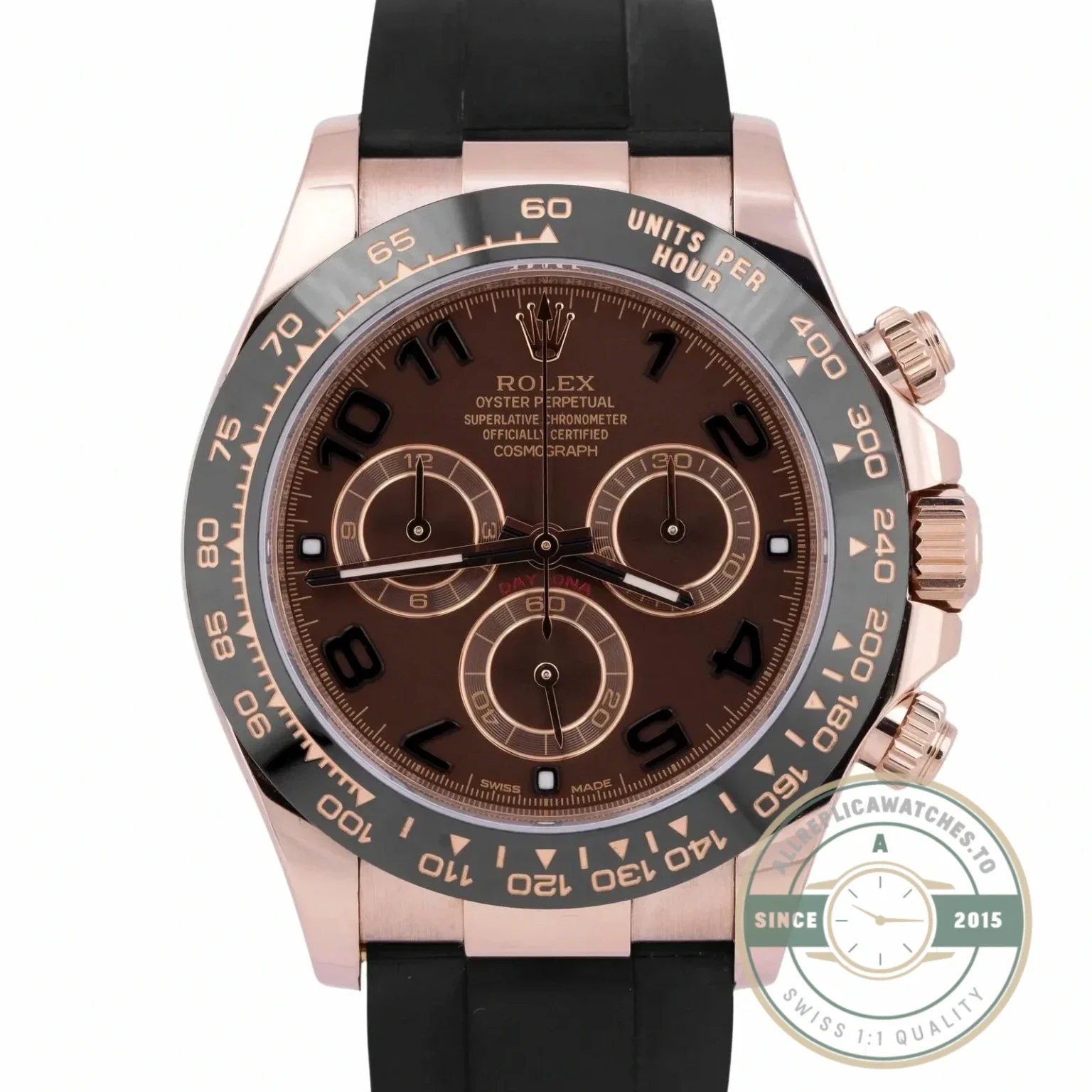 Replica Rolex Super Universe Chronograph Daytona 116515 Coffee Dial - High-Grade Replica Watch