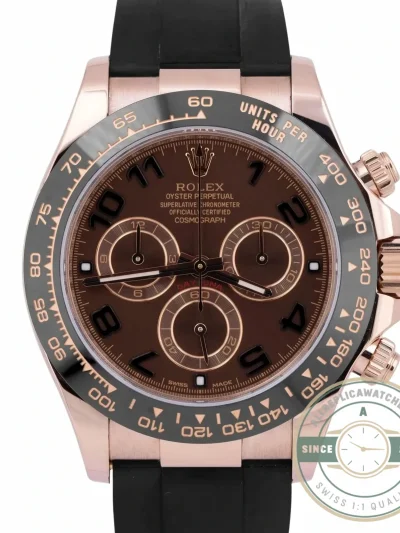 Replica Rolex Super Universe Chronograph Daytona 116515 Coffee Dial - High-Grade Replica Watch