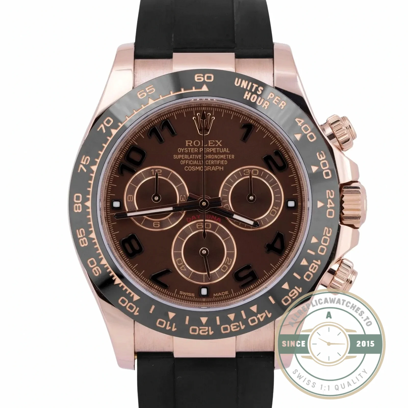 Replica Rolex Super Universe Chronograph Daytona 116515 Coffee Dial - High-Grade Replica Watch